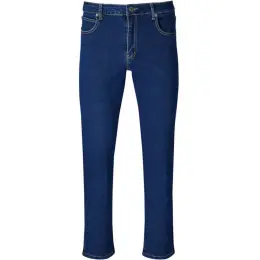 Mens Fashion Denim Jeans Blue Front